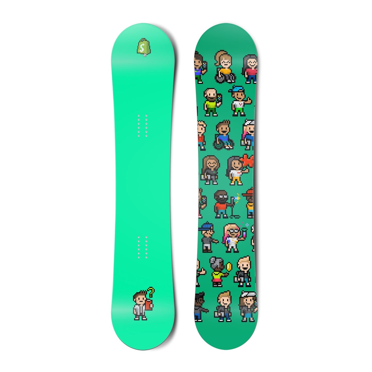 Multi-location Snowboard